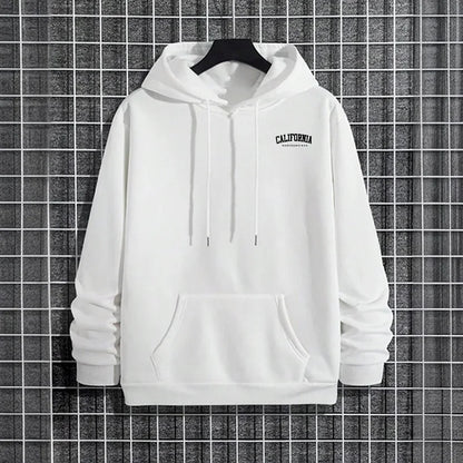 Men's Hoodie Fall Winter High Grade Warm Sweatshirt Male Daily Casual Fashion Pullover Outdoor Gym Fitness Sporty Top